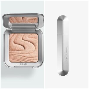 r.e.m beauty Miss Mercury Hightligter and Lengthening Mascara